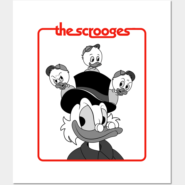 The Scrooges • I Wanna Be Your Duck Wall Art by MagicalMountains